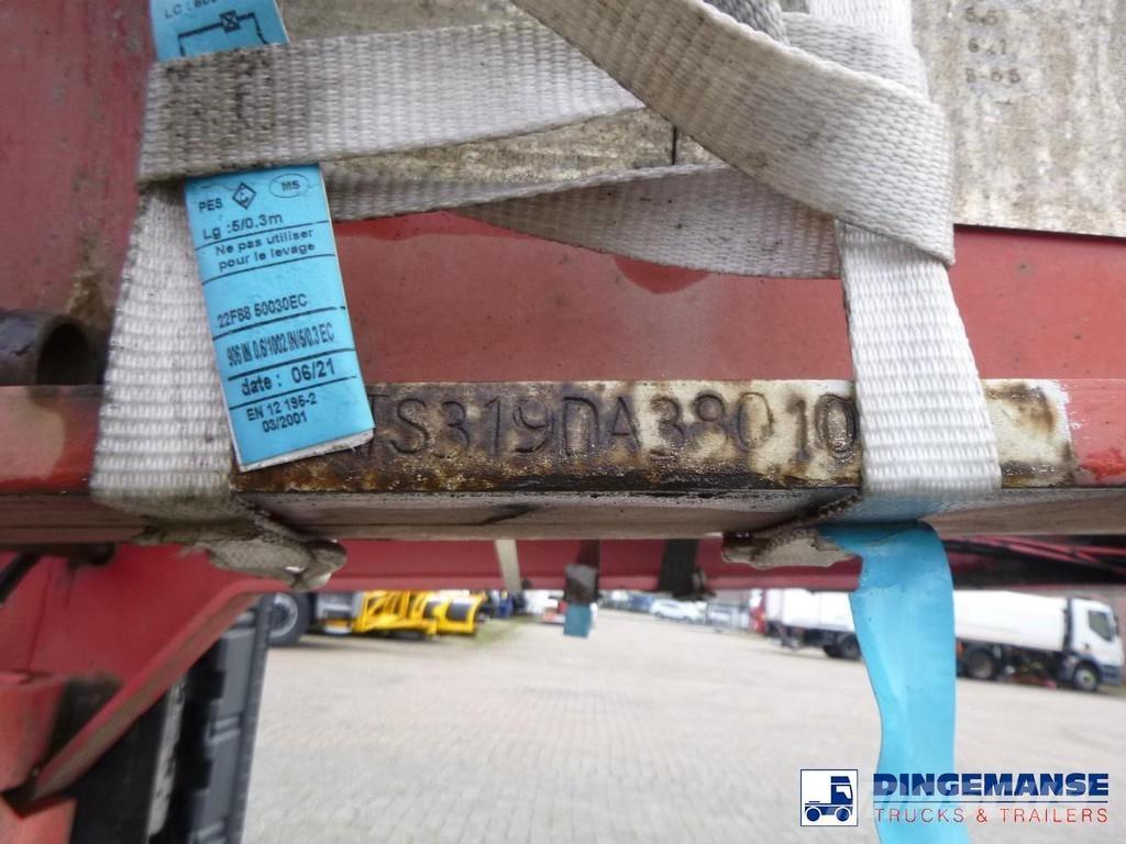 Asca 3-axle container trailer Semi Reboques Porta Contentores