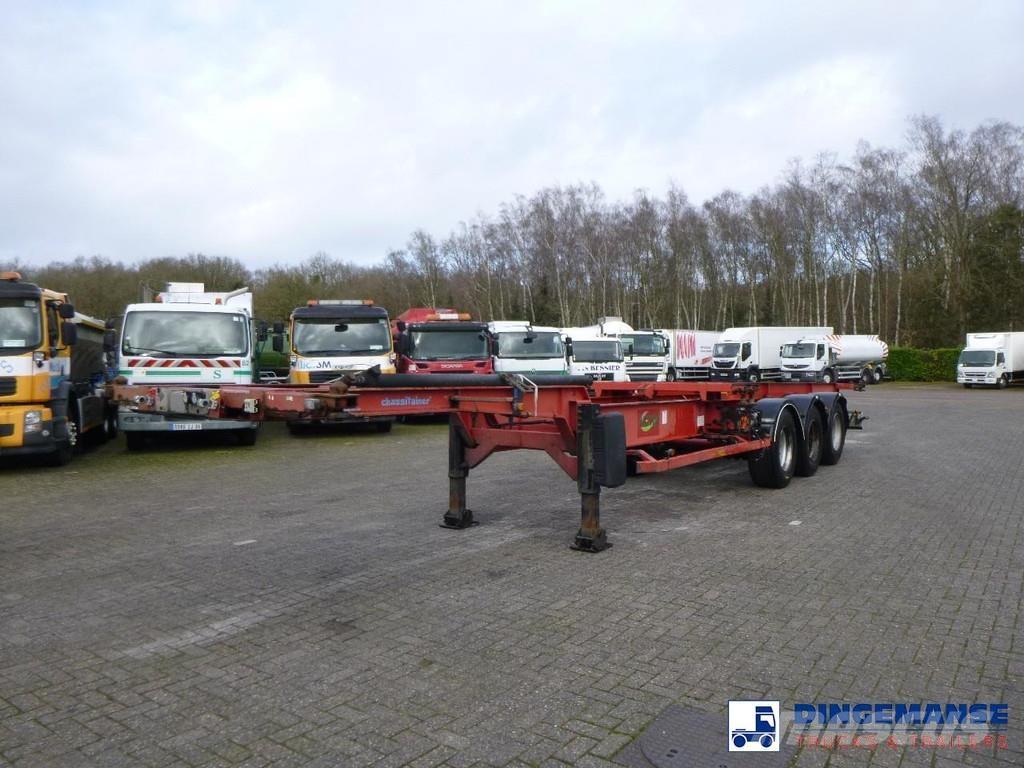 Asca 3-axle container trailer Semi Reboques Porta Contentores