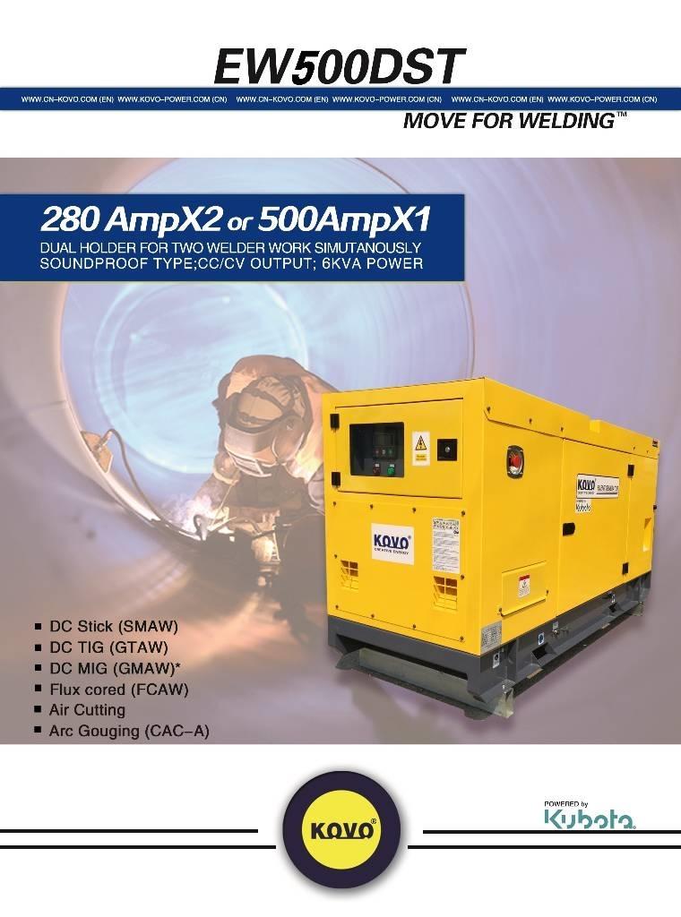 Fabtech Diesel MOTOSOLDADORA EW500DST Máquinas de soldar