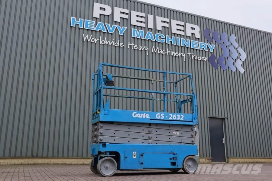Genie GS2632 Electric, Working Height 10m, 227kg Capacit Elevadores de tesoura