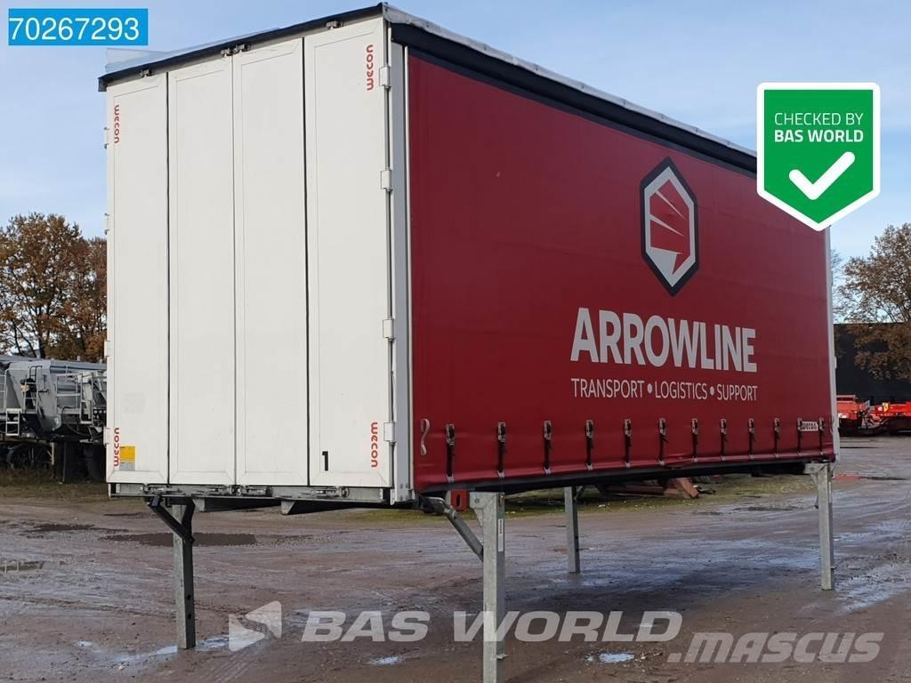 Wecon WPR 715 SG 6X2 Durchladesysteem 20FT / BDF / Wecon Semi Reboques Desmontáveis