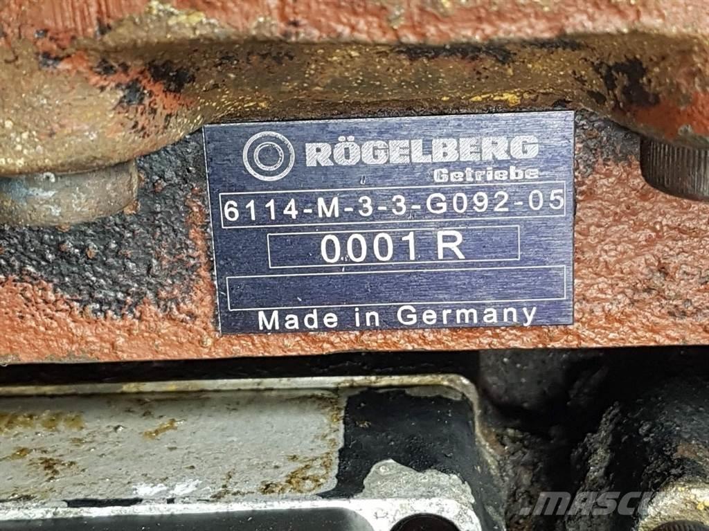 Rögelberg 6114-M-3-3-G092-Transmission/Getriebe/Tr Transmissão