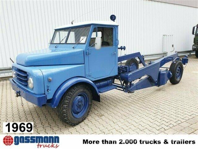 Hanomag AL 28 Ruthmann Hubwagen, 2,5t, 4x2 Camiões caixa desmontável com elevador de cabo