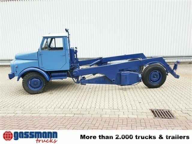 Hanomag AL 28 Ruthmann Hubwagen, 2,5t, 4x2 Camiões caixa desmontável com elevador de cabo