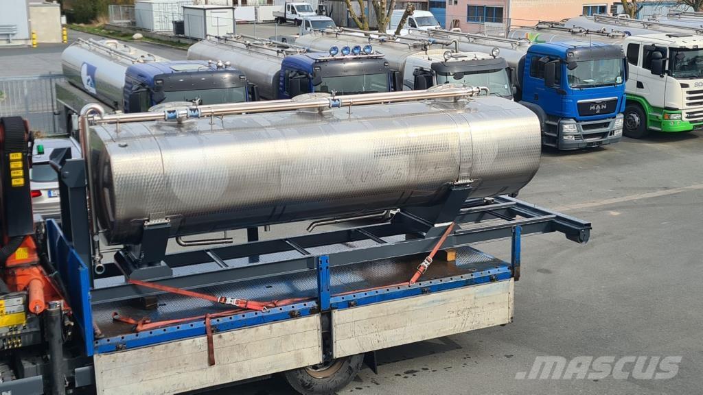 Abrollrahmen Edelstahltank - Muster 6-8 Wochen(Nr. Semi Reboques Cisterna