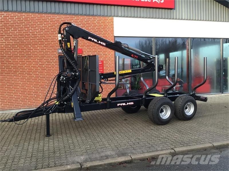 Palms 4.71/8D 4 sæt kæpstokke Reboques Florestais