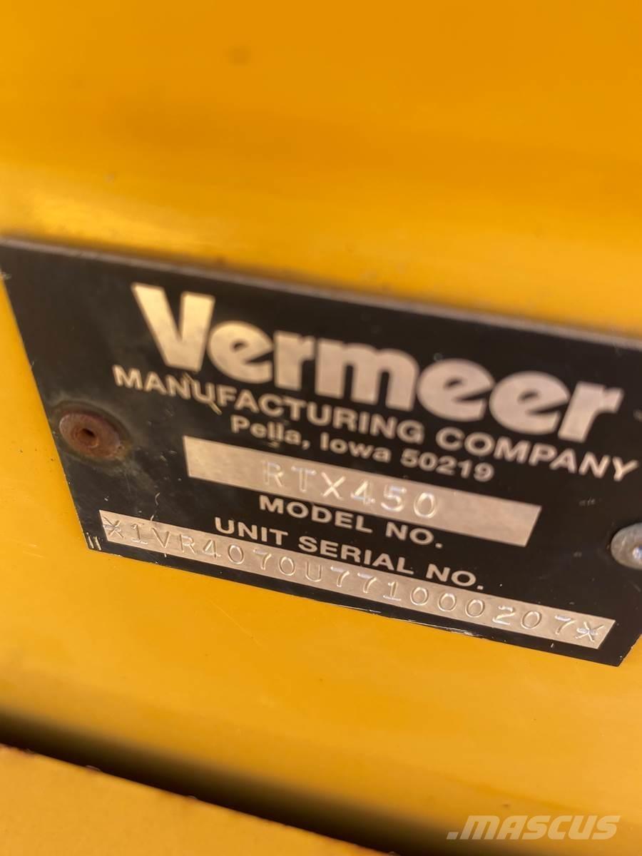 Vermeer RTX450 Abre-valas