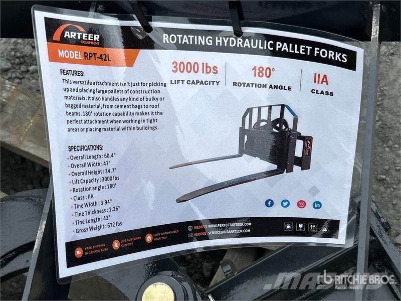Arteer RPT-42L Forquilhas