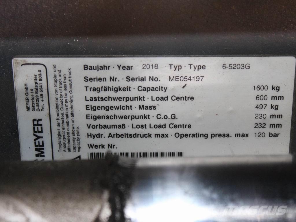 Meyer 6-5203G Movimentação cargas - Outros