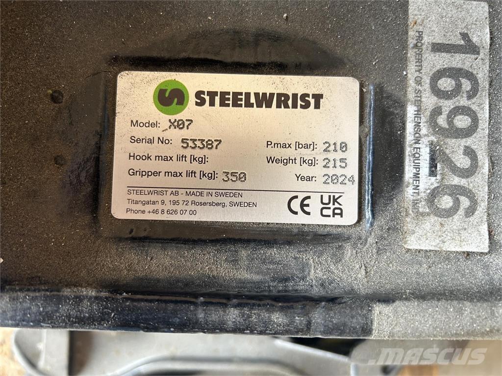 Steelwrist X07 S40 TILTROTATOR Construção - Outros