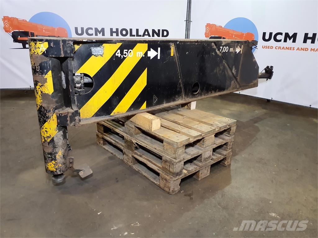 Terex Demag Demag AC 100 outrigger beam complete rear Peças e equipamento de gruas