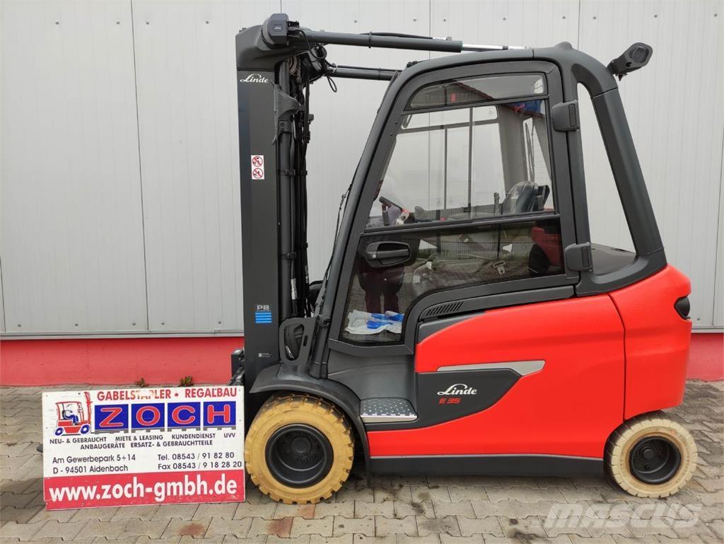 Linde E35HL-01-1252 *Batterie NEU* Empilhadores eléctricos