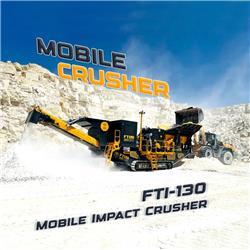Fabo FTI-130 MOBILE IMPACT CRUSHER 400-500 TPH | STOCK