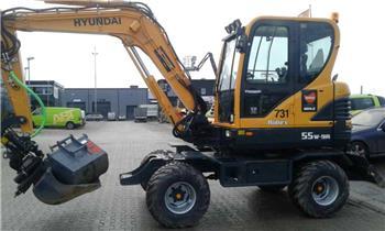 Hyundai R55W-9A *uthyres / only for rent*