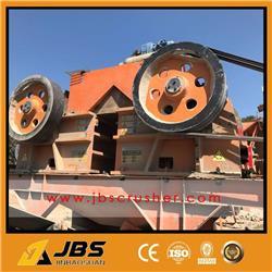 JBS 20 cubic meters per hour capacity jaw crusher line