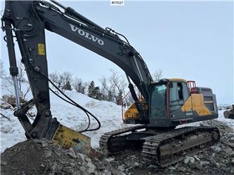 Volvo EC380EL excavator w/ 4370 hours WATCH VIDEO