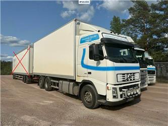 Volvo FH12 6X2 Box truck with opening side and tail lift