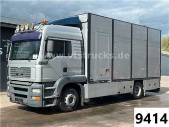 MAN TGA 18.390 4x2 1.Stock Cuppers Viehtransporter