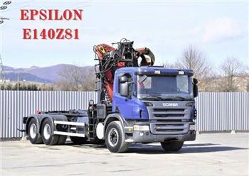 Scania P 380 Abrollkipper* EPSILON E140Z81* 6x4 * TOP