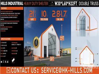  HILLS INDUSTRIAL 60 ft x 30 ft x 22 ft (Unused)