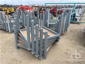  Quantity of Steel Stackable Sca ...