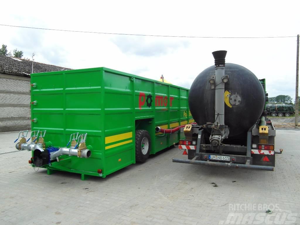 Pomot Slurry tank container  55000 L/Réservoir de lisier Camiões-cisterna de lamas