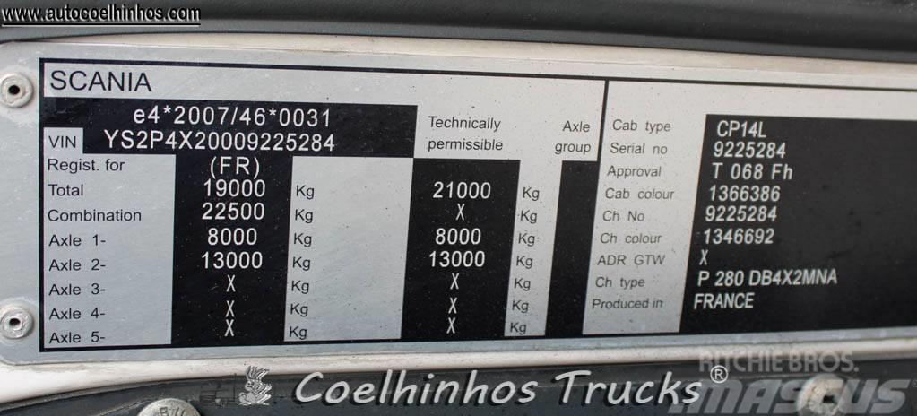 Scania P 280  Chereau + Carrier Camiões caixa temperatura controlada