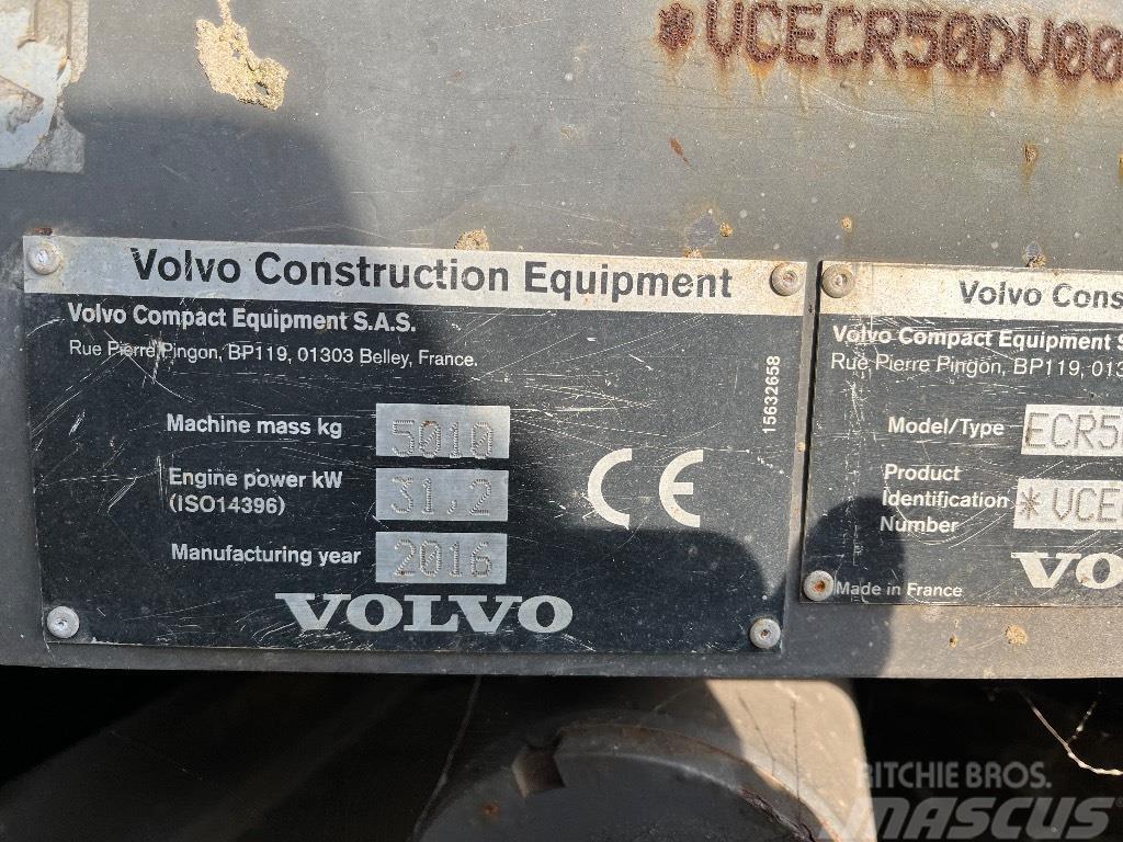Volvo ECR 50 D Mini Escavadoras <7t