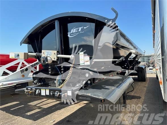 Jet LATE MODEL 40' AIR RIDE SIDE DUMP, ELECTRIC ROLL O Reboques basculantes
