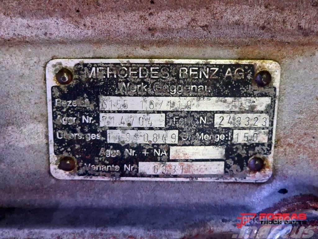Mercedes-Benz G 155 - 16/11.9 EPS ΧΩΡΙΣ ΑΡΓΟ ΓΡHΓΟΡΟ Caixas de velocidades