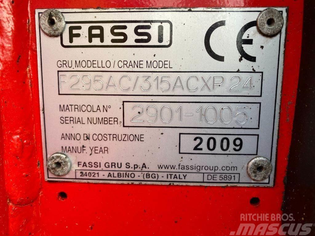Fassi F315 A.24 + REMOTE + 4X OUTRIGGER F315ACXP.24 Gruas carregadoras