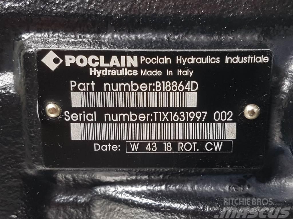 Poclain B18864D - Drive pump/Fahrpumpe/Rijpomp Hidráulica