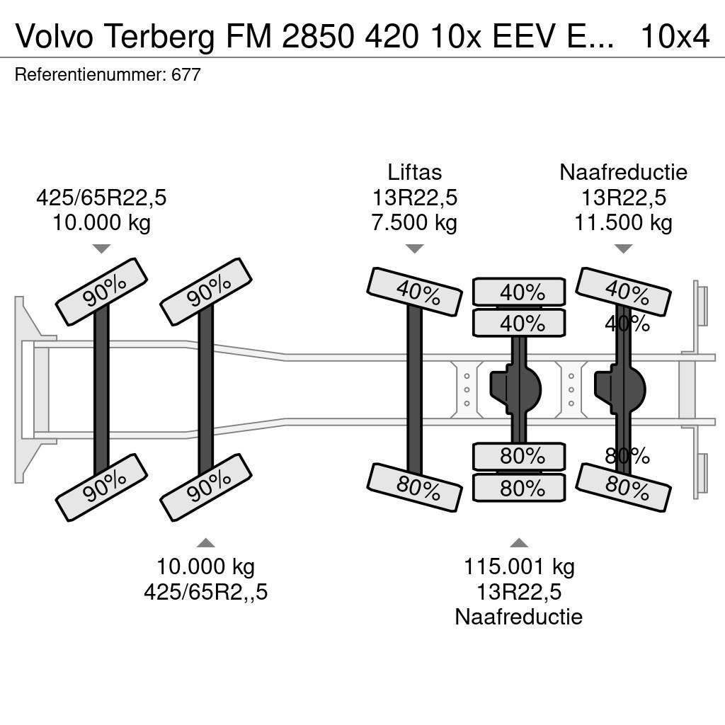 Volvo Terberg FM 2850 420 10x EEV Euro 5 Liebherr 15 Kub Camiões de betão