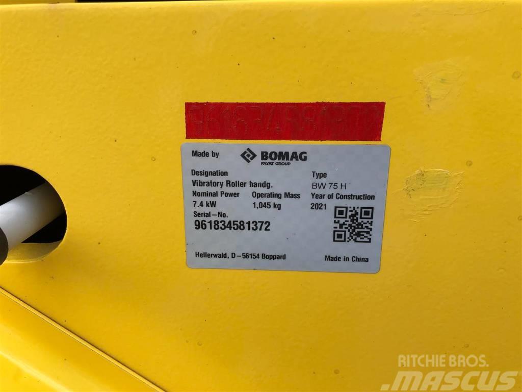 Bomag BW 75 H Non-CE Placas compactadoras