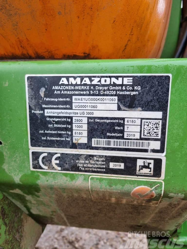 Amazone UG 3000 Pulverizadores rebocados