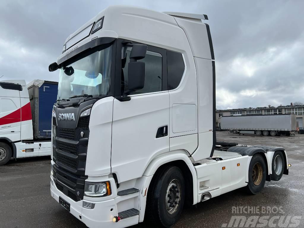 Scania S580A6X2NB with HYDRAULICS, full air, retarder Tractores (camiões)