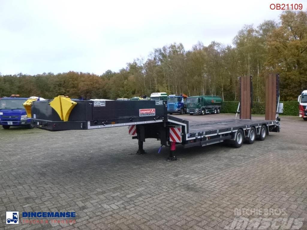 Langendorf 3-axle semi-lowbed trailer 48T ext. 13.5 m + ramps Semi Reboques Carga Baixa