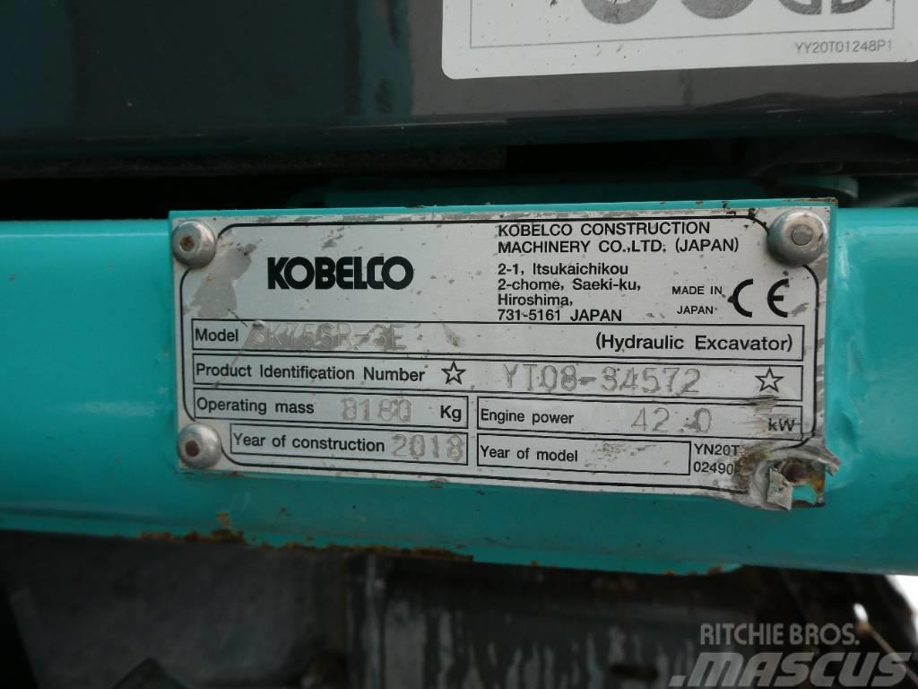 Kobelco SK 75 SR-3E Escavadoras Midi 7t - 12t