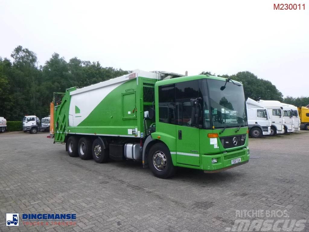 Mercedes-Benz Econic 3233 8X4 RHD Euro 5 refuse truck Camiões de lixo