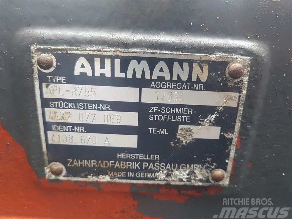 Ahlmann AZ14-ZF APL-R755-4472077069/4108670A-Axle/Achse/As Eixos