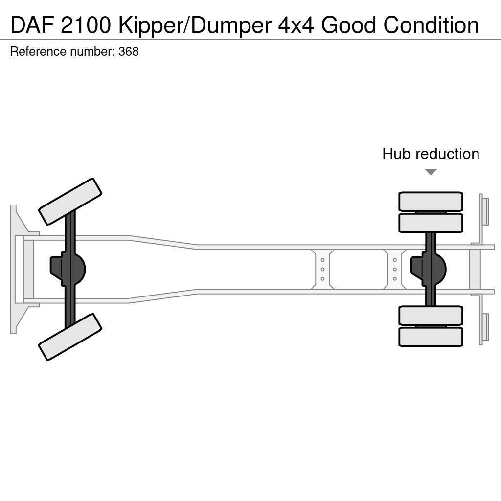 DAF 2100 Kipper/Dumper 4x4 Good Condition Camiões basculantes