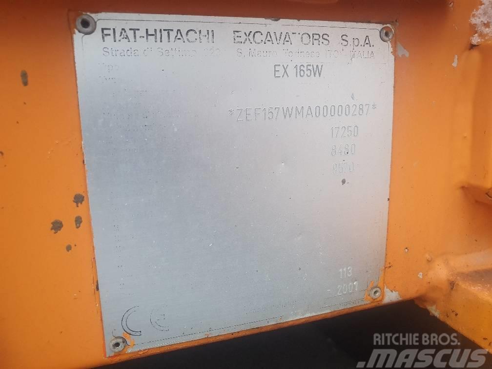 Fiat-Hitachi EX 165 W Escavadoras de rodas