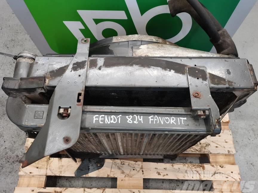 Fendt 824 Favorit {Intercooler Radiadores máquinas agrícolas