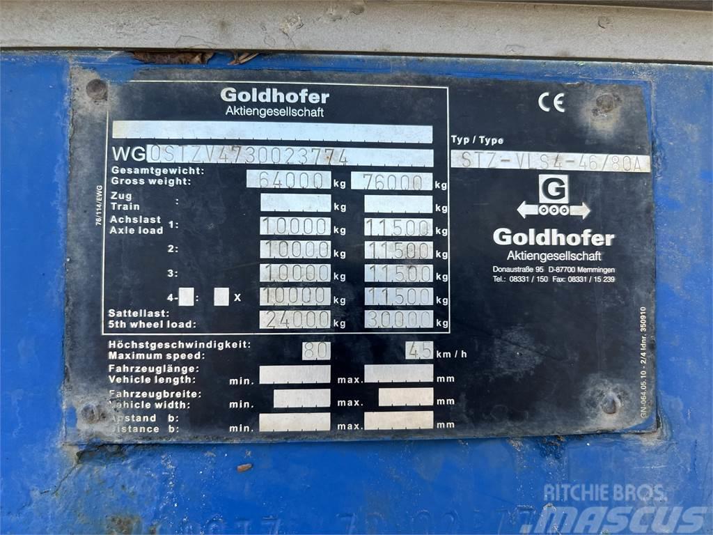 Goldhofer STZ-VLS 4-46/80 A Semi Reboques Carga Baixa