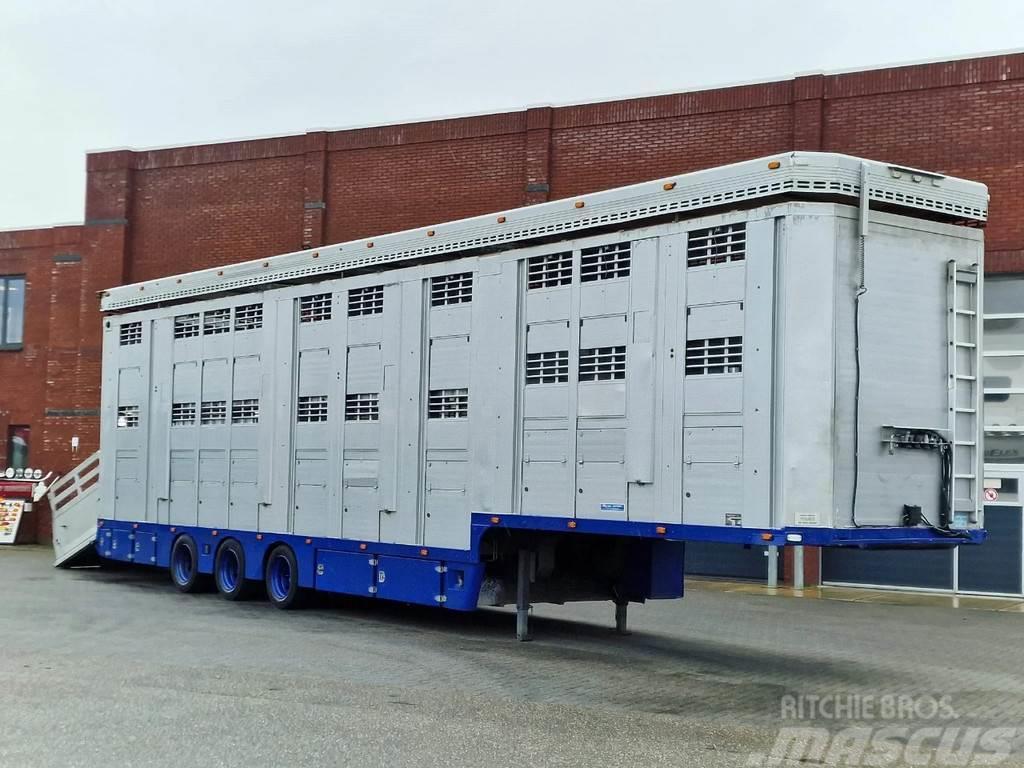  Menke-Janzen Livestock 2 deck - Water & Ventilatio Semi Reboques Transporte Animais