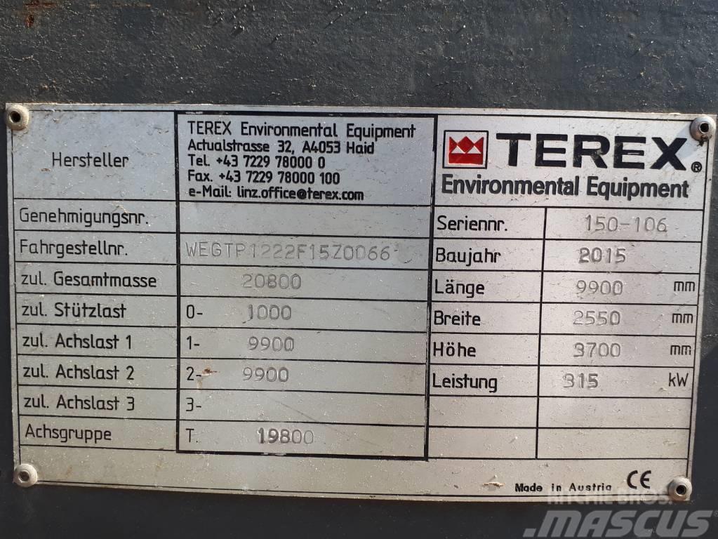 Terex TBG 620 Outros equipamentos espaços verdes