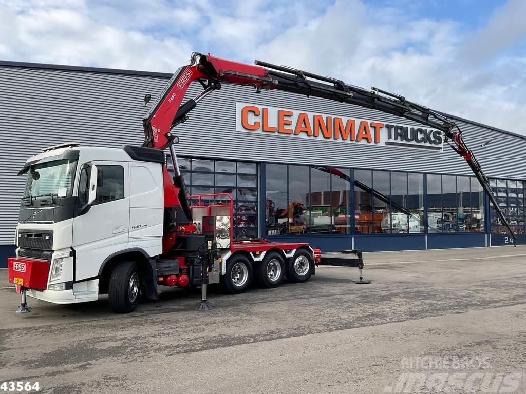 Volvo FH 540 8x4 Euro 6 Fassi 66 Tonmeter laadkraan + Fl Tractores (camiões)