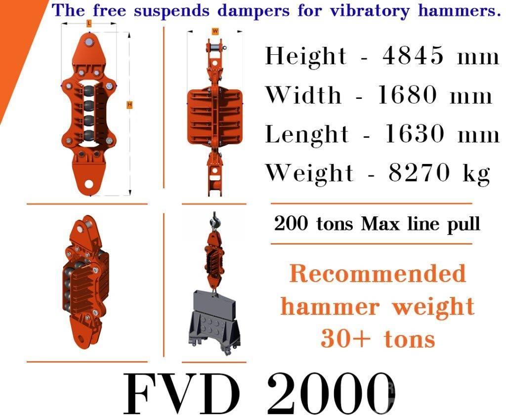  Finaros FVD 2000 Martelos de empilhamento hidráulico