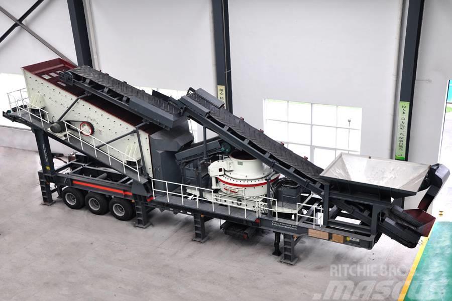 Liming 250tph VSI shaping and screening plant for sand Distribuidores Agregados