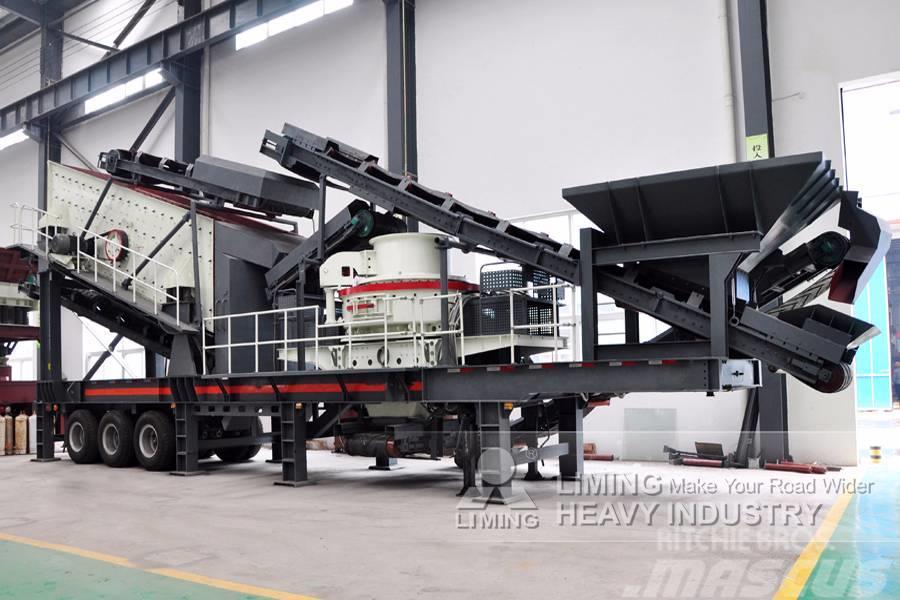 Liming 250tph VSI shaping and screening plant for sand Distribuidores Agregados